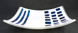 Thumb white dish with blue dicro 1