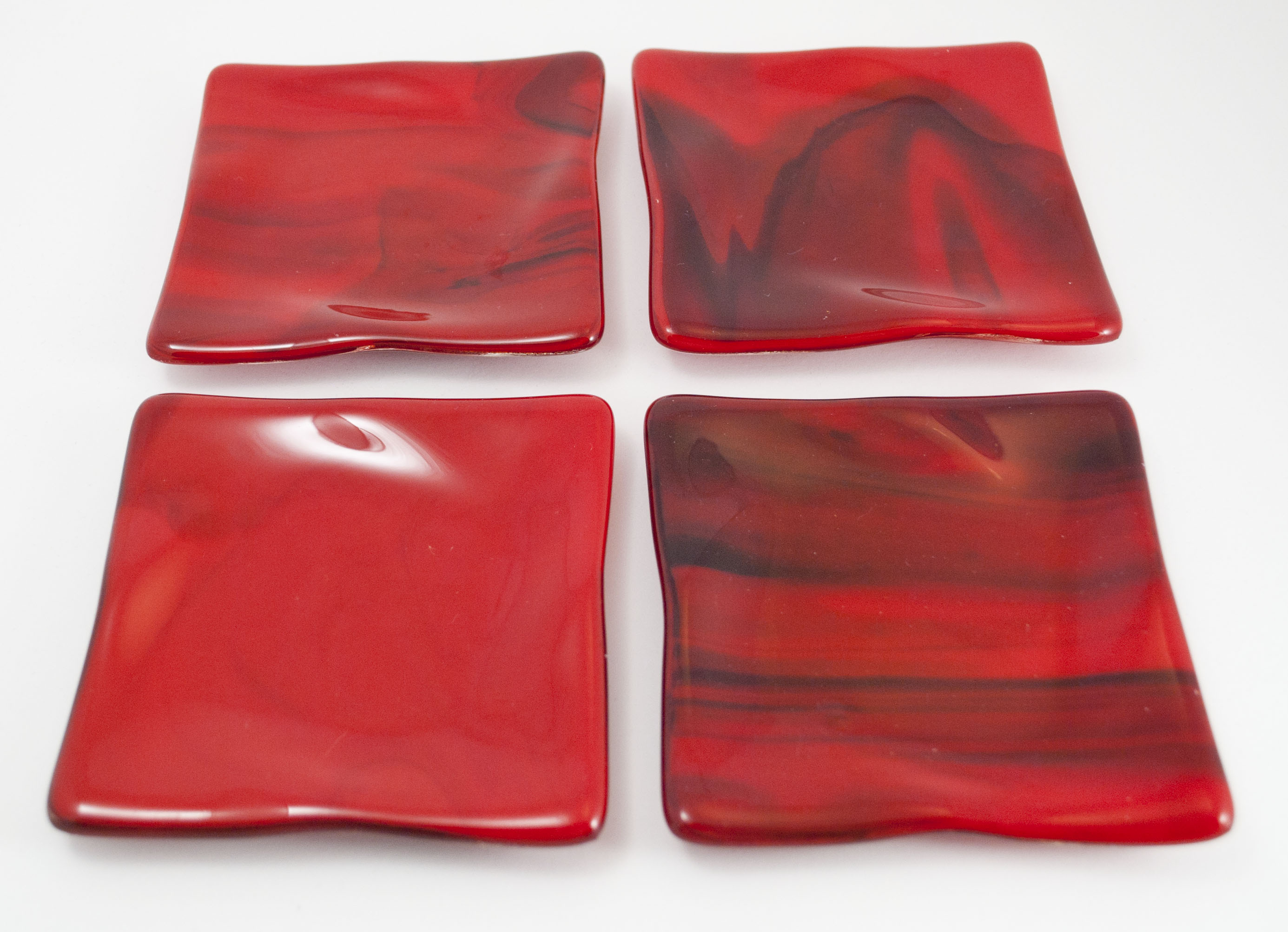 Red coasters